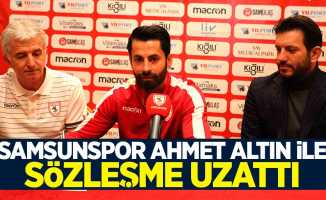 Samsunspor Ahmet Altın ile sözleşme uzattı