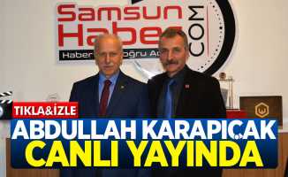 MHP Samsun İl Başkanı Abdullah Karapıçak Canlı Yayında