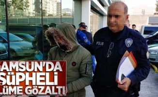 Samsun'da şüpheli ölüme gözaltı