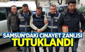 Samsun'daki cinayet zanlısı tutuklandı