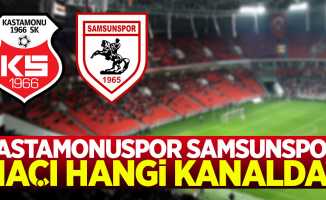 Kastamonuspor Samsunspor maçı hangi kanalda saat kaçta? 