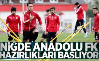Niğde Anadolu FK hazırlıkları başlıyor