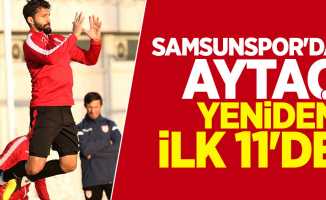 Samsunspor'da Aytaç Sulu yeniden ilk 11'de