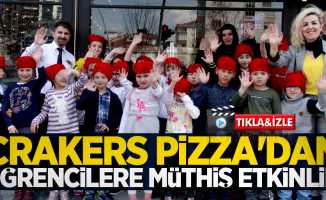 Crakers Pizza'dan öğrencilere müthiş etkinlik