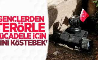 Gençlerden terörle mücadele için 'Mini Köstebek'