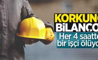 Korkunç rapor! Türkiye'de her 4 saatte bir işçi ölüyor
