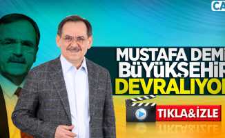 Mustafa Demir büyükşehiri devralıyor