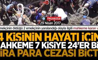 Samsun'da 4 kişinin hayatı için 7 kişiye para cezası!
