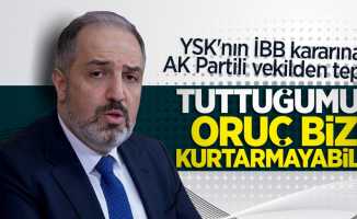 AK Partili vekil Yeneroğlu'ndan YSK kararına tepki!