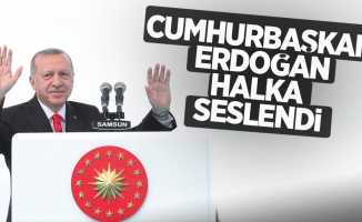 Cumhurbaşkanı Erdoğan Halka Seslendi