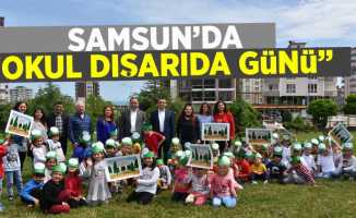 Samsun'da "Okul Dışarıda Günü"