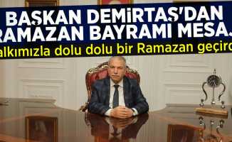Başkan Demirtaş'tan Bayram mesajı... Halkımızla dolu dolu bir Ramazan geçirdik