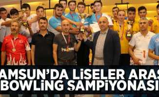 Samsun'da Liseler Arası Bowling Türkiye Şampiyonası 