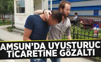 Samsun'da uyuşturucu ticaretine gözaltı 