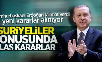 Erdoğan talimat verdi! Artık Suriyeliler ücret ödeyecek