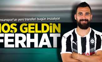 Samsunspor'un yeni transferi bugün imzalıyor! Hoş geldin Ferhat 