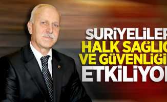 MHP İl Başkanı Karapıçak'tan Suriyeli açıklaması
