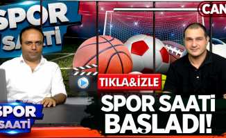 Özgür Kalanbak ile Spor Saati başladı! Konu Samsunspor-Pendikspor maçı