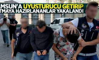 Samsun'da uyuşturucu operasyonunda 3 gözaltı