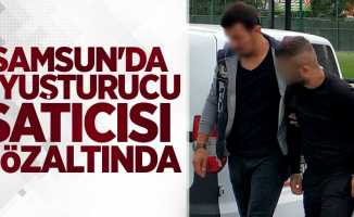 Samsun'da uyuşturucu satıcısı gözaltında