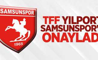 TFF 'Yılport Samsunspor'u onayladı