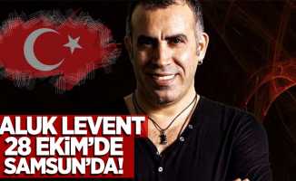 Haluk Levent, 29 Ekim için Samsun'da olacak