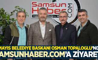 Osman Topaloğlu'ndan Samsunhaber.com'a ziyaret!