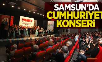 Samsun'da Cumhuriyet Konseri