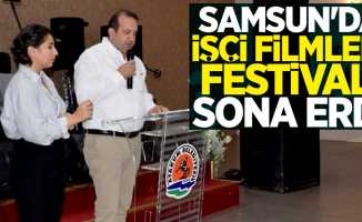 Samsun'da İşçi Filmleri Festivali sona erdi