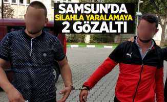 Samsun'da silahla yaralamaya 2 gözaltı