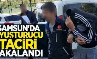 Samsun'da uyuşturucu taciri yakalandı