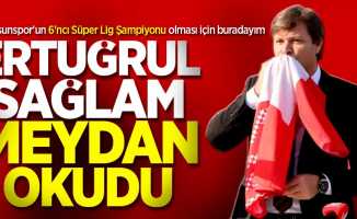 Ertuğrul Sağlam  MEYDAN OKUDU! Samsunspor'un 6. Süper Lig Şampiyonu olması için buradayım