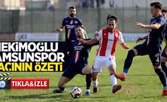 Hekimoğlu Trabzon 0-5 Yılport Samsunspor maç özeti