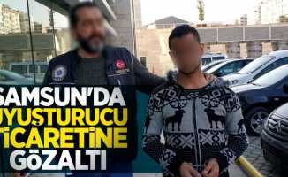 Samsun'da uyuşturucu ticaretine gözaltına