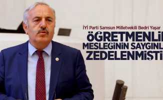 Samsun Milletvekili Bedri Yaşar'dan Öğretmenler Günü mesajı