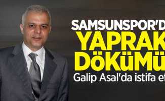 Samsunspor'da yaprak dökümü! Asal'da istifa etti 