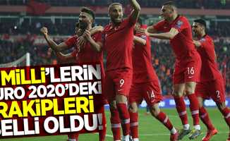 Türkiye'nin EURO 2020'deki  rakipleri belli oldu!