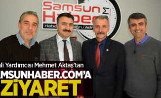 Vali Yardımcısı Mehmet Aktaş'tan Samsunhaber.com'a ziyaret!