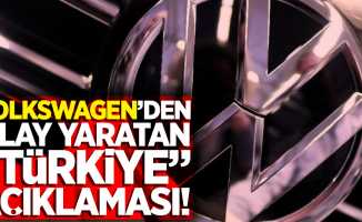 Volkswagen'den olay yaratan "Türkiye" açıklaması!