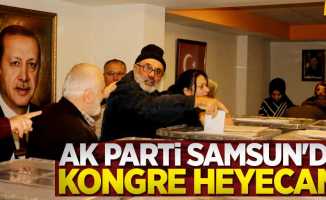 AK Parti Samsun'da kongre heyecanı