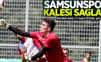 Nurullah Aslan, 17 maçın 13'ünde  gol yemedi! Samsunspor kalesi sağlam