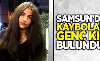 Samsun'da kaybolan genç kız bulundu!