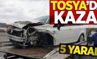 Tosya'da kaza: 5 yaralı!