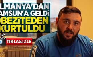 Almanya'dan gelen hasta Volkan Kınaş ile obeziteden kurtuldu