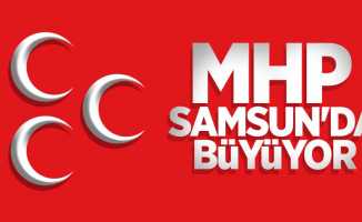 MHP Samsun'da büyüyor
