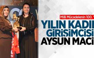Milli Mücadelenin 100. Yılı Ödülleri: Aysun Macit (Yılın Kadın Girişimcisi)