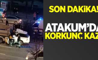 Atakum'da korkunç kaza