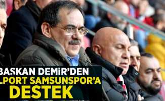 Başkan Demir'den Yılport Samsunspor'a destek