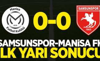Manisa FK 0 Y.Samsunspor 0 (İlk devre)