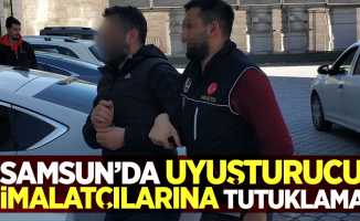 Samsun'da uyuşturucu imalatçılarına tutuklama
